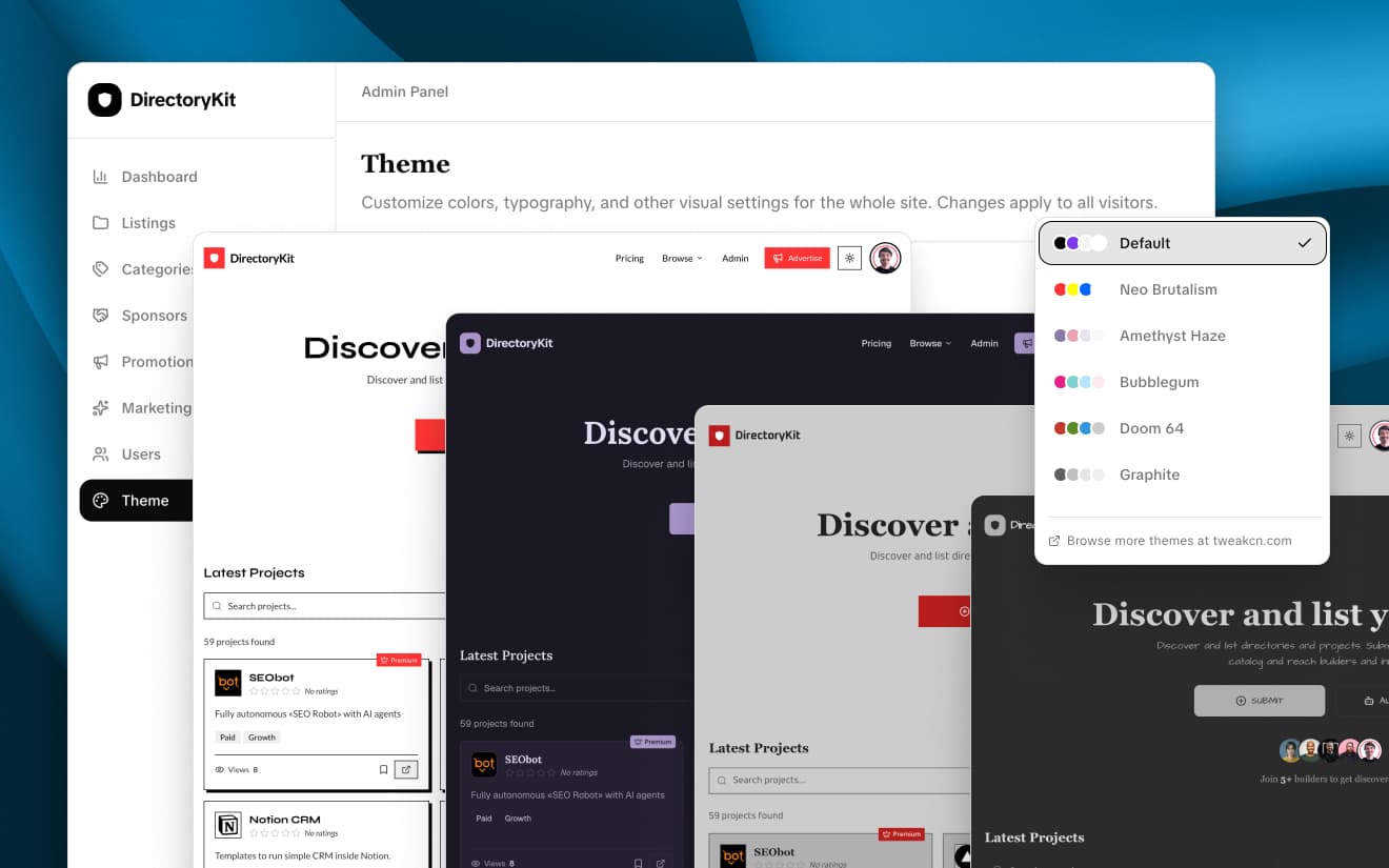 14 Color Themes