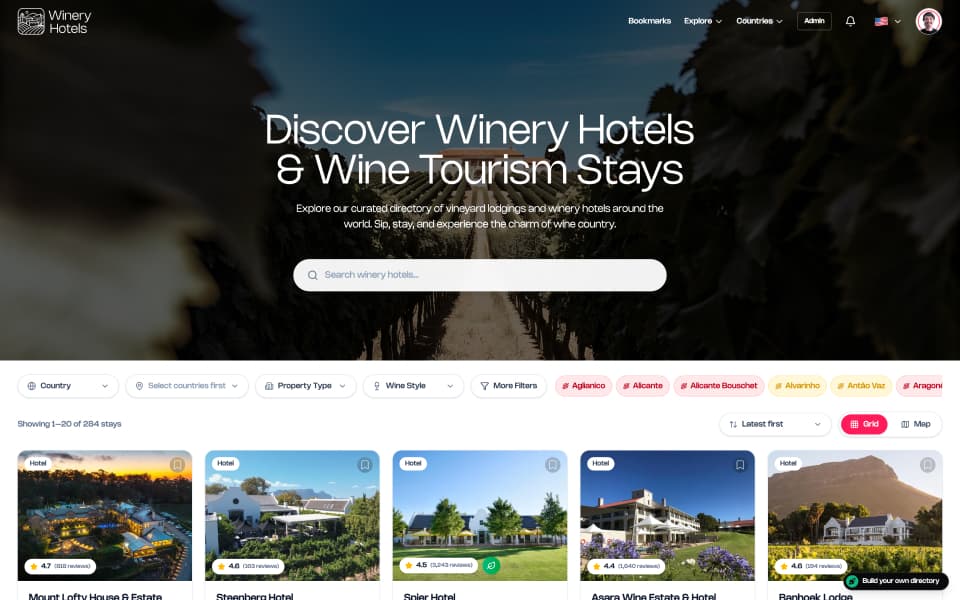 winery-hotels.com